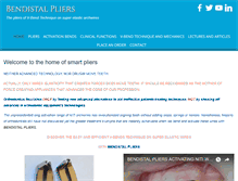 Tablet Screenshot of bendistalplier.com